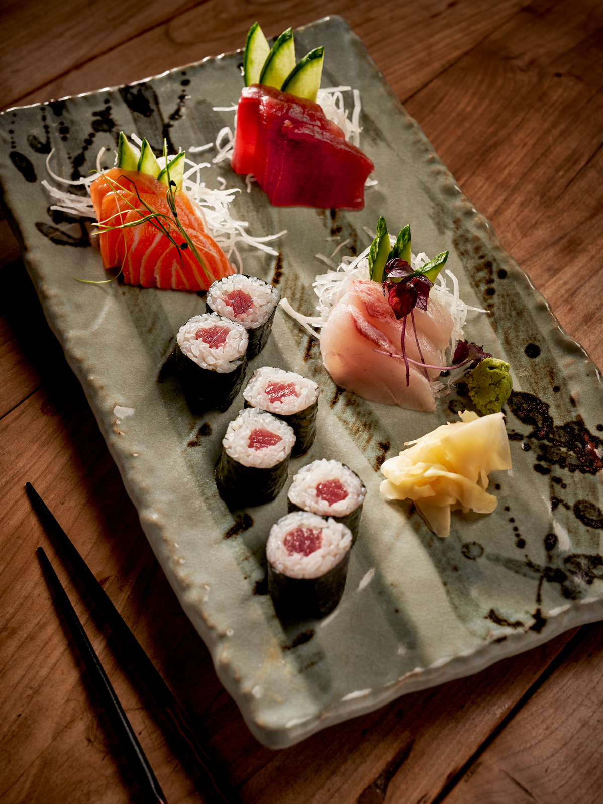 Sashimi et maki